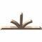 Ekena Millwork Richland Smooth Timber Gable Bracket, Douglas Fir, 60"W x 30"H x 3 1/2"D x 3 1/2"F, 12/12 Pitch GBW060X30X0404RIC00SDF - alternate 5